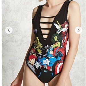 Forever 21 marvel Bodysuit